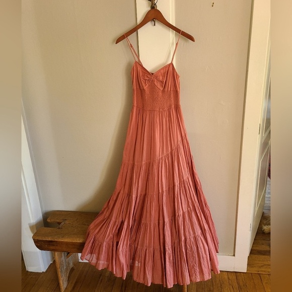 Free People Dresses & Skirts - Free People Coral Maxi Dress